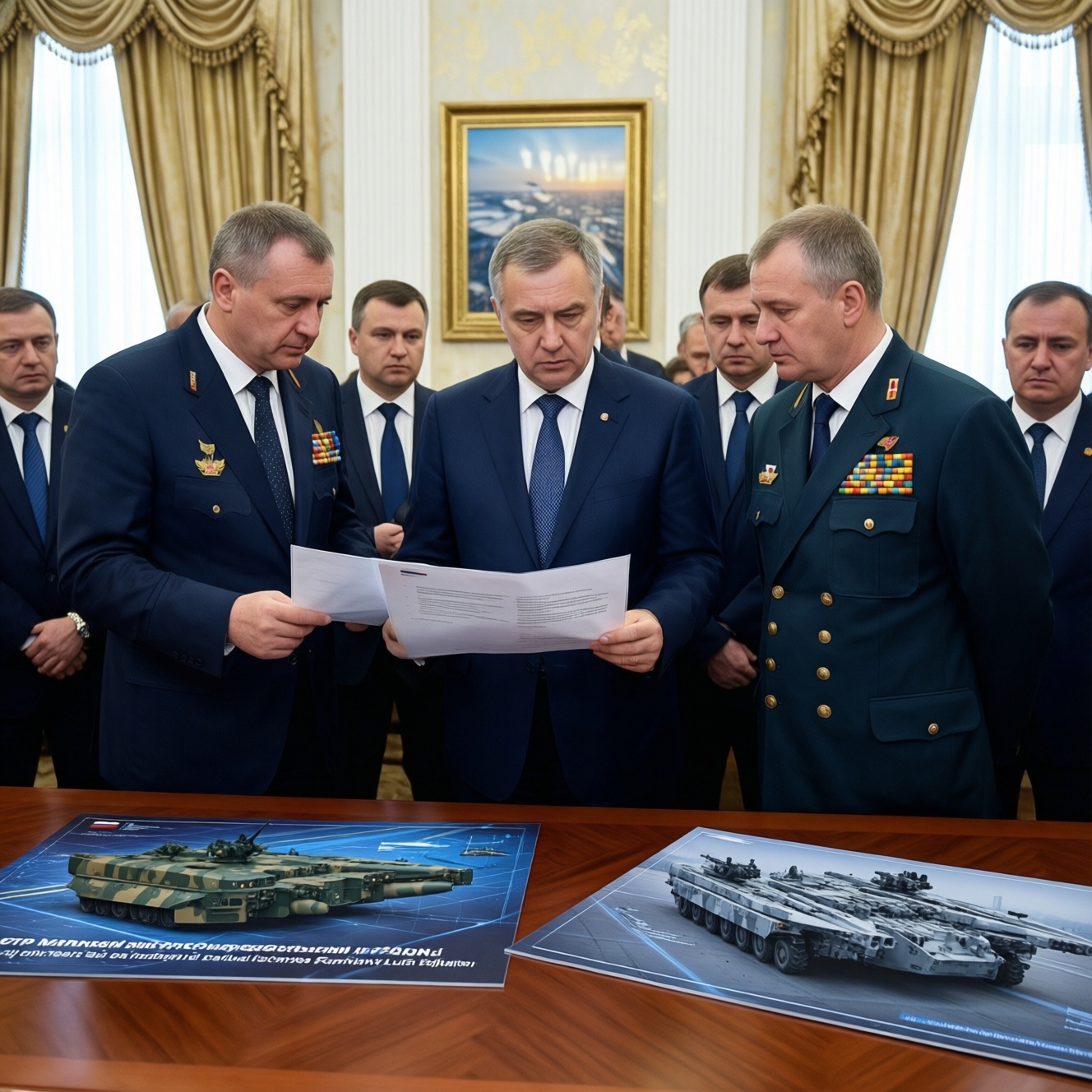 Заседание Военно-промышленной комиссии: развитие оборонной отрасли России